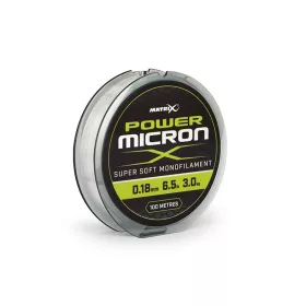 Matrix Power Micron X 0.18mm - 6.5lb 100m Monofile Schnur