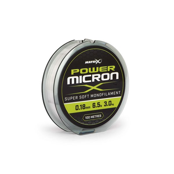 Matrix Power Micron X 0.18mm - 6.5lb 100m Monofile Schnur