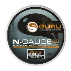 Guru N-Gauge Pro Schnur - 2.0lb - 0.10mm - 100m