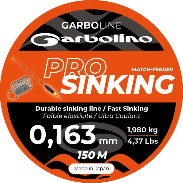 Garbolino Garboline Pro Sinking 0,14mm 150m Monofile Hauptschnur