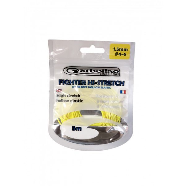 Garbolino Elastic Hollow Super Soft Fighter Kopfruten-Hohlgummi 1,5 / Premium-Hohlgummi 5m