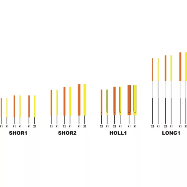 Garbolino WAGGLER COMPETITION SP W13 - CARBON Antennenset /2-3-4 mm/