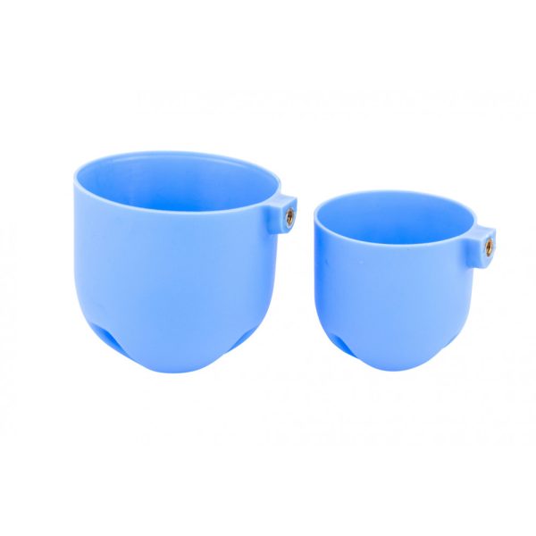 Garbolino Abdeckkappen-Set 2 Stk. / Futterbecher-Set