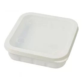 Garbolino Köderbox 1 Liter weiß / Box mit Deckel