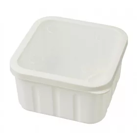 Garbolino Köderbox 2 Liter weiß / Box mit Deckel