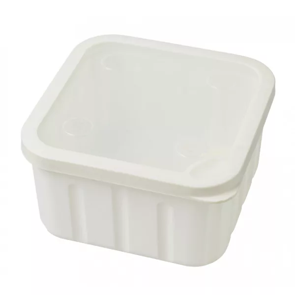 Garbolino Köderbox 2 Liter weiß / Box mit Deckel