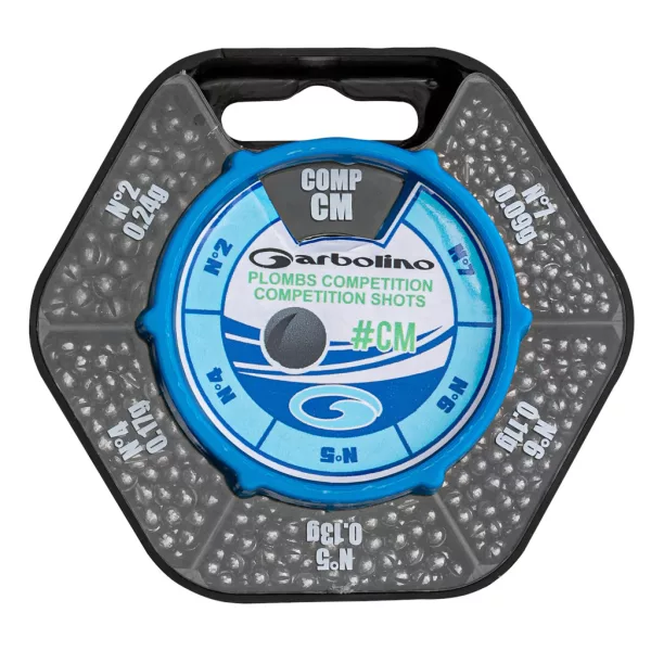 Garbolino 5 WAY MICRO SHOT DISPENSER (SIZES 7-6-5-4-2) Bleischrot-Set / Blei-Set