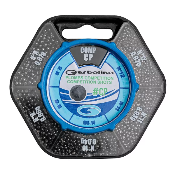 Garbolino 5 WAY MICRO SHOT DISPENSER (SIZES 12-11-10-9-8) Bleischrot-Set / Blei-Set