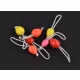 Garbolino Elastic Connector X4 Multicolor M 4 Stk.