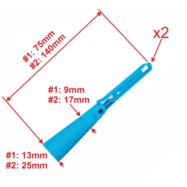 Garbolino Winder Bung für Elastic für Abschnitt 1 2 Stk.