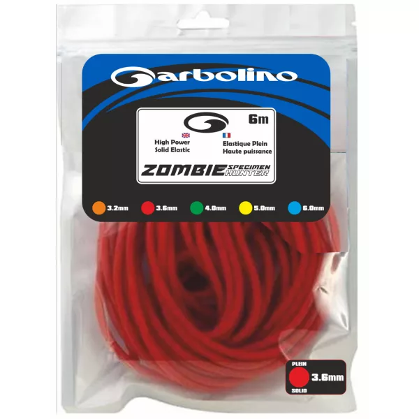 Garbolino Elastic Solid Zombie Max Vollgummi für Kopfrute 5,0mm 6m