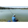 Garbolino Ghost Carp Pole 4,00m Spitzrute mit Gummizug und zwei Top-Sets