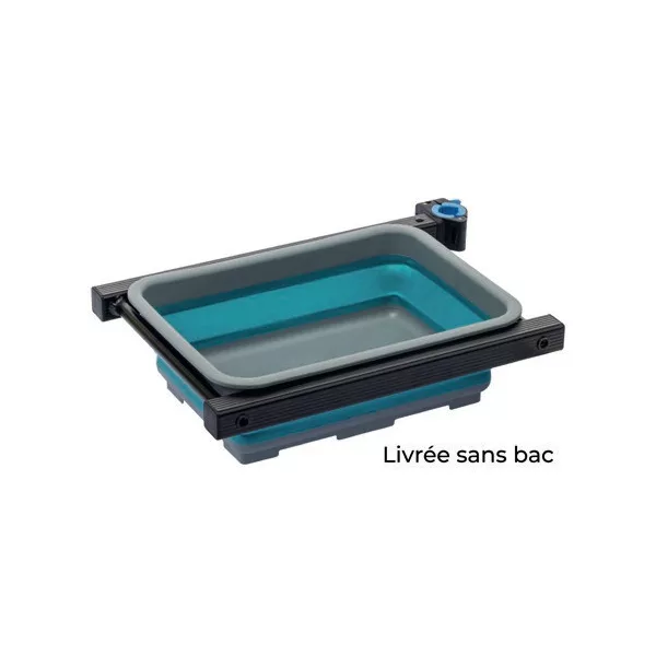 Garbolino MULTIGRIP OPEN quadratischer Aufbewahrungsadapter für BAC Box D25/36 - Adapter