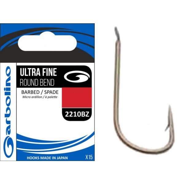 Garbolino Ultra Fine Round Bend 2210Bz / Größe 22 Haken
