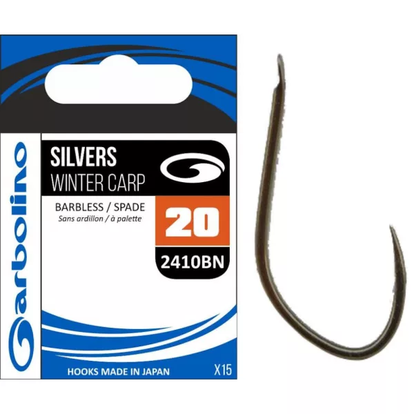 Garbolino 2410BN 12 Haken / SILVERS / WINTER CARP
