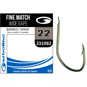 Garbolino FINE MATCH WIDE GAPE / 2310BZ 22 Haken