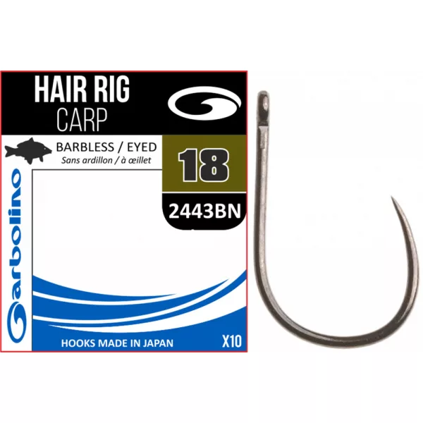 Garbolino HAIR RIG CARP / 2443BN 14 Haken