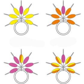   Garbolino - STREAMLINE TROPFEN SCHNUR-ANZEIGER - Kleinteile - Stopper - Forellen-Gummistopper