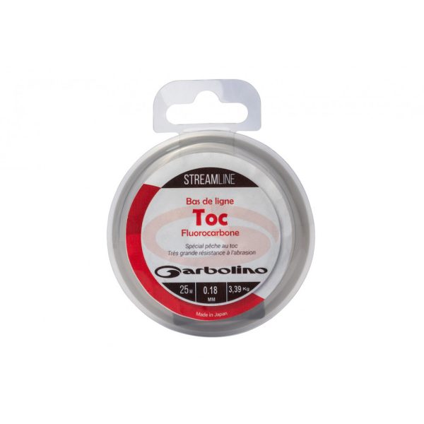 Garbolino - STREAMLINE FLUORO BL INVISIBLE - Vorfachschnur - Monofile Schnur - Forellenschnur 0,14mm