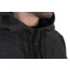 Matrix Charcoal Marl Zip Hoody Pullover M