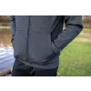 Matrix Charcoal Marl Zip Hoody Pullover M
