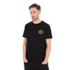 Matrix Large Fade Logo Schwarz-Lime T-Shirt S