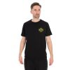 Matrix Large Fade Logo Schwarz-Lime T-Shirt 2XL
