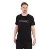 Matrix Large Fade Logo Schwarz-Grau T-Shirt S
