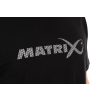 Matrix Large Fade Logo Schwarz-Grau T-Shirt 2XL