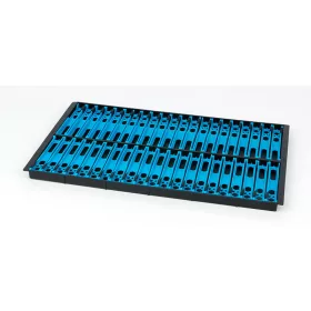   Matrix Loaded Pole Winder Tray 13cm (42 Pack) Hellblau Leiter