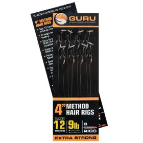   Guru Speedstop Ready Rigs 4 vorgebundener Haken - 10 cm - 16 MWG - 7lb - 0,19mm