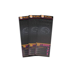   Guru F1 Maggot Hook Rig 20 Ösen, widerhakenloser, vorgebundener Monofilhaken 8 Stk.