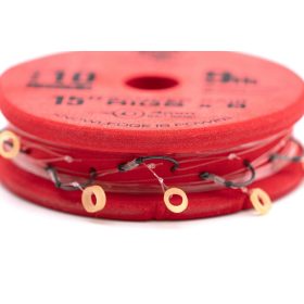   Guru SMWG Bait Bands 10 Geöhrter, widerhakenloser Monofil Fertighaken 8 Stk.