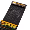 Guru Tackle - SMWG Standard Hair 4 Größe 10 (0.19mm) vorgebundener Haken