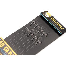   Guru QM1 Bayonet 12 Ösen, widerhakenloser, vorgebundener Monofilhaken 8 Stk.