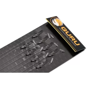   Guru SMWG Speed Stop Rig 16 Geöhrter, widerhakenloser Monofil Fertighaken 8 Stk.
