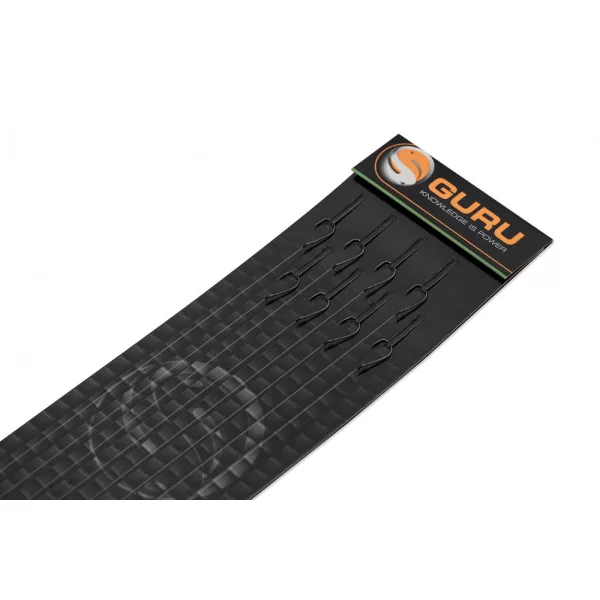 Guru Match Special Rig 18 Widerhaken, Plättchen, Monofil vorgebundener Haken 8 Stk.