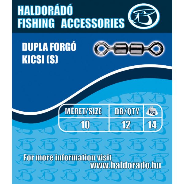 Haldorádó Doppelwirbel klein (S) 10-14kg 12Stk