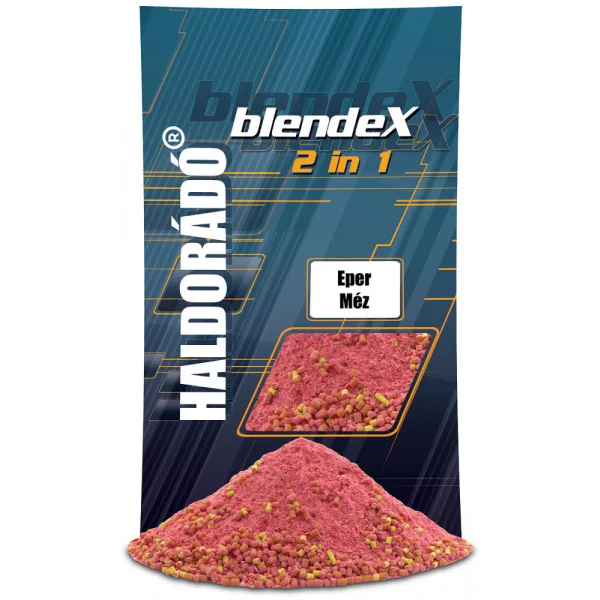Haldorádó BlendeX 2 in 1 Erdbeer-Honig 800gr Futterpellet