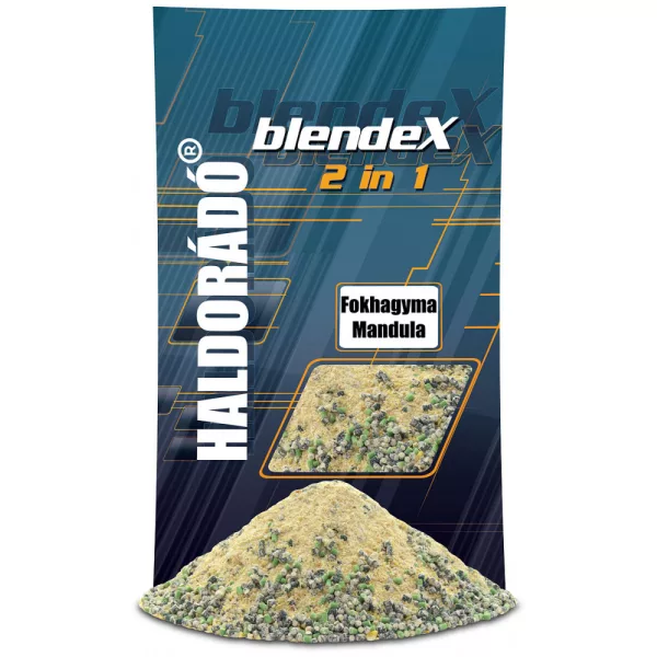Haldorádó BlendeX 2 in 1 Knoblauch-Mandel 800gr Futterpellet