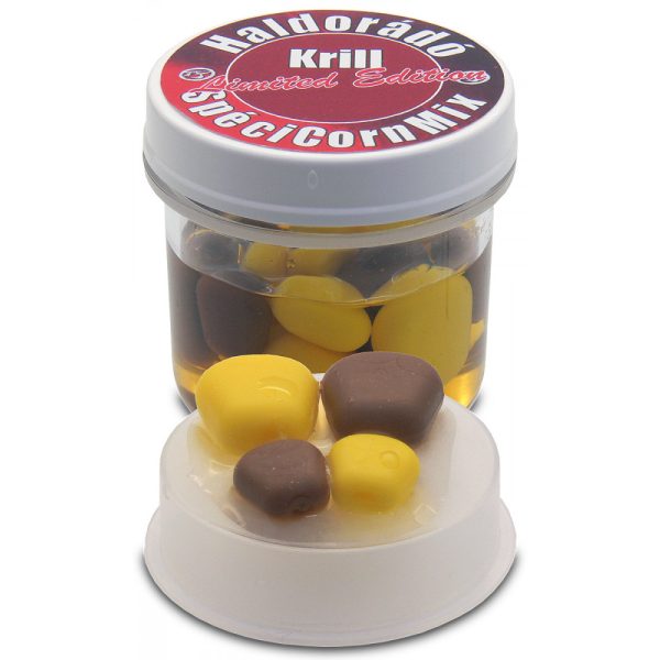 Haldorádó SpéciCorn MIX Limited Edition Krill 16 Stk./Tiegel 10-15mm Gummimais