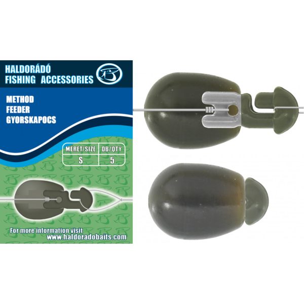 Haldorádó Method Feeder Schnellverschluss S 7kg 6 Stk.
