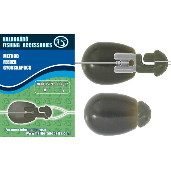 Haldorádó Method Feeder Schnellverschluss M 11,5kg 5 Stk.