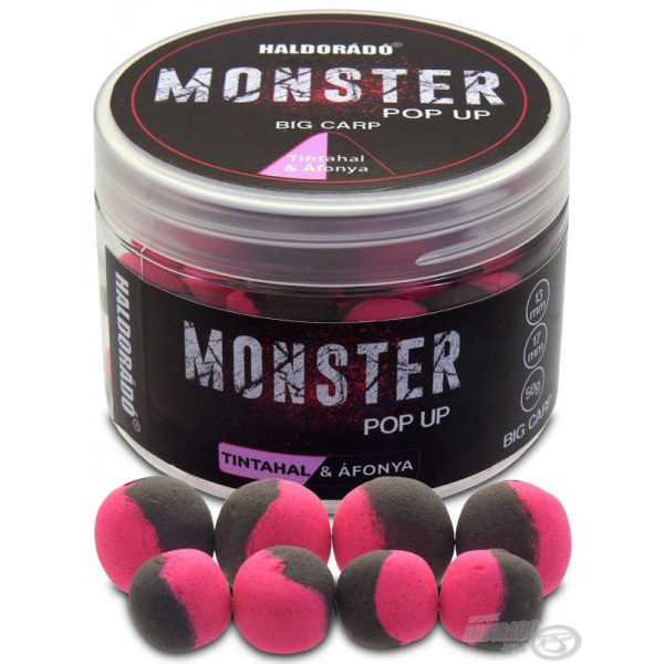 Haldorádó MONSTER Pop Up Big Carp 13, 17 mm - Tintenfisch & Blaubeere