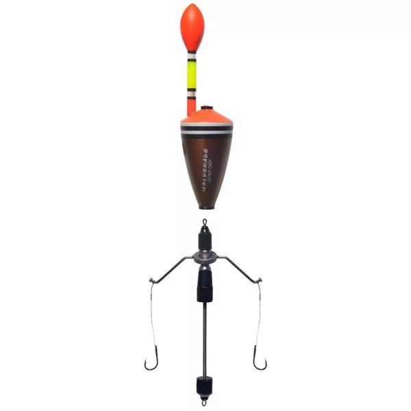 Haldorádó Silberkarpfen-Schwimmer mit Tablette - Mittelwasser