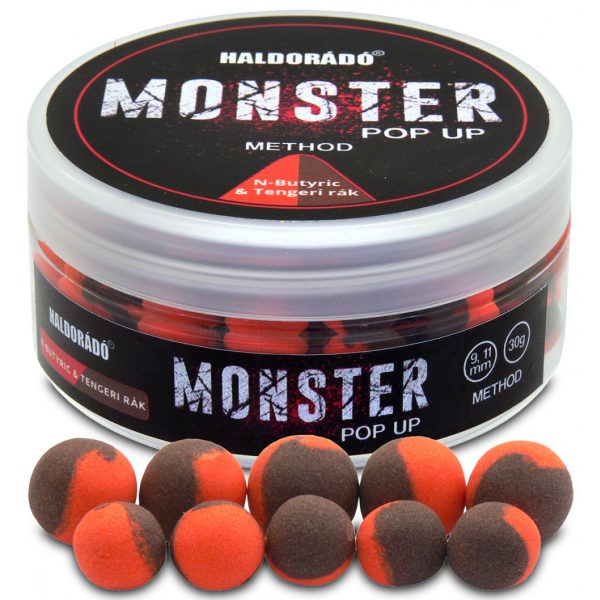 Haldorádó Monster Pop Up Method Buttersäure-Meereskrebs 30gr 9-11mm