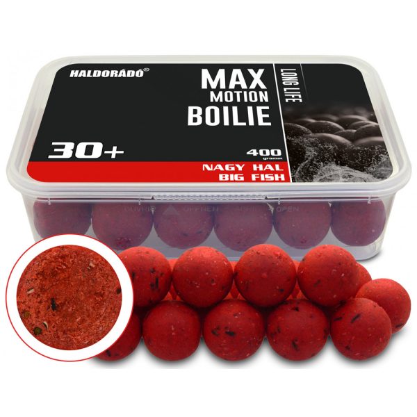 Haldorádó Max Motion Boilie Long Life Großer Fisch 400g 30mm Boilie