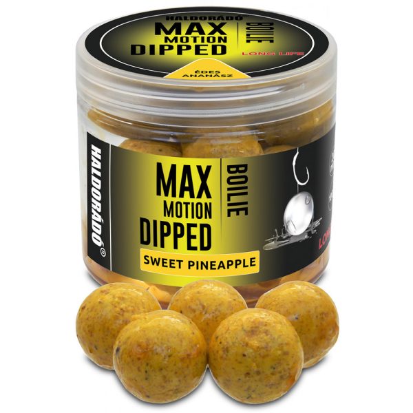 Haldorádó Max Motion Boilie Dipped Süße Ananas 100g 20mm Boilie