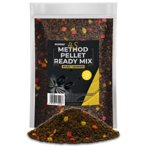 Haldorádó 4S Method Pellet Ready Mix Sommer Futterpellet 600gr