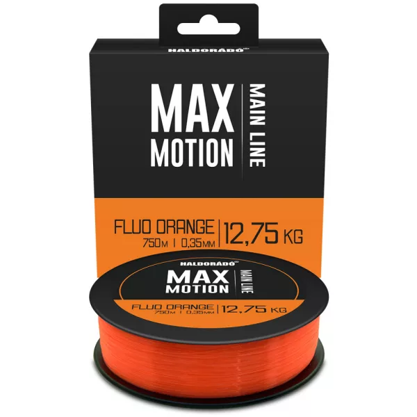 Haldorádó Max Motion 0,35mm 750m Monofile Hauptschnur - Fluo Orange
